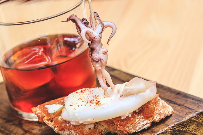 The Authentic Bilbao Pintxos, Food & Wine Tour with a Local - The wine part: five pairings, red and white, plus cider and cocktail