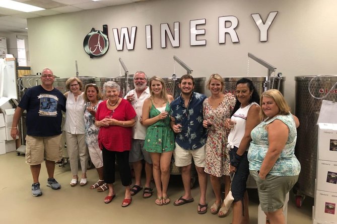 The Tour and Wine Tasting Experience at Aspirations Winery - A $25 flight with charcuterie and a production-room tour