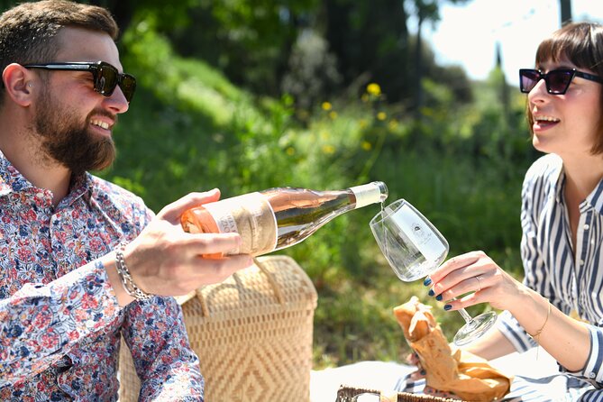 Tour through the vineyards and wine and olive oil tasting in Tuscany - The tasting itself: 4 wines paired with local food