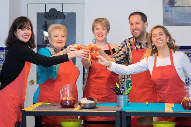 Traditional Paella & Tortilla & Sangria - Sangria and Wine: Turning Cooking Into a Real Spanish Lunch