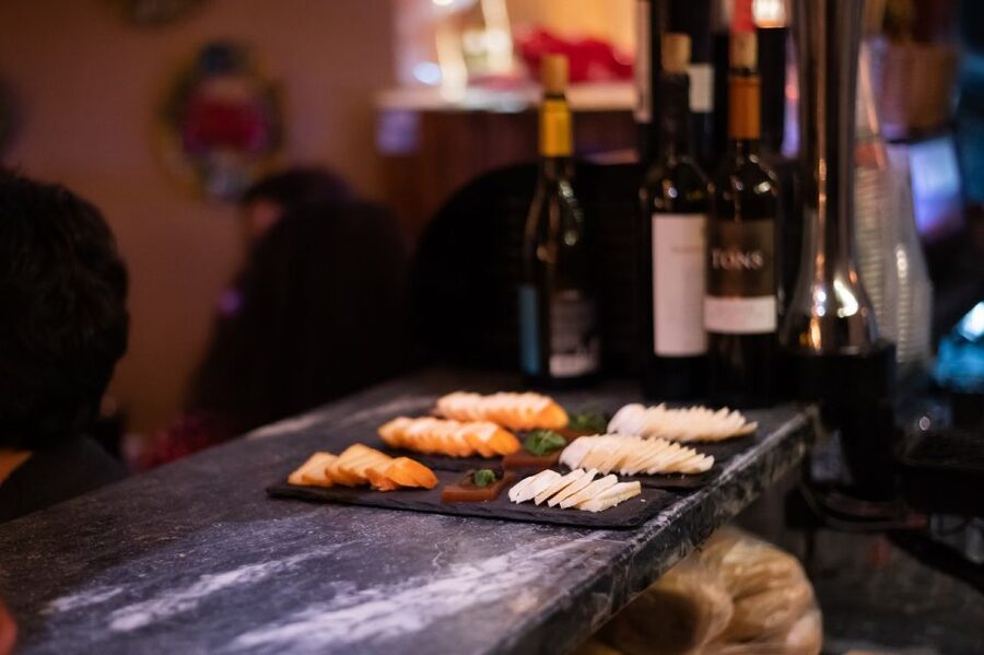 True Taste of Lisbon: Portuguese Tapas, Wine &Surprise Drink - The 45-minute stop: where the tour gets more local