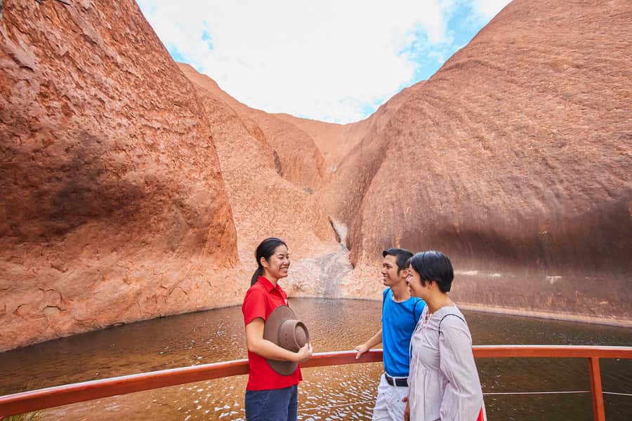 Uluru: Sacred Sites & Sunset Tour with Wine & Cheeseboard - Coach ride plus sacred-site stories: what the drive is actually for