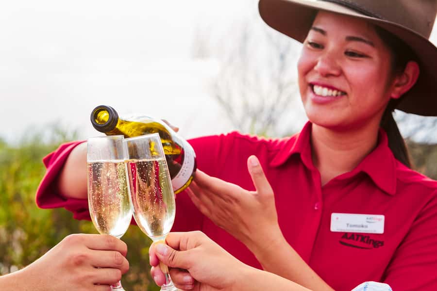 Uluru: Sunset, Sparkling Wine, Cheeseboard & Gourmet BBQ - Uluru at sunset is more than a photo: how respect shapes the experience