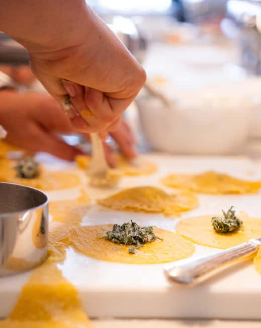 Verona Arena: The ORIGINAL Fresh Pasta and Tiramisu Cooking Class with wine - Traditional tiramisu: making it while everyone waits for the finale