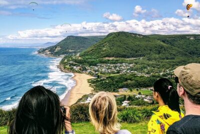 Wildlife, Waterfalls and Wine Day Tour from Sydney - Bald Hill Lookout: your coastal photo moment before the animal time