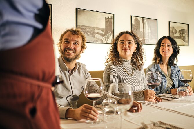 Wine Tasting near Juliet's House & Arena with Valpolicella - Price and value: $50.79 for four pours and a guided hour