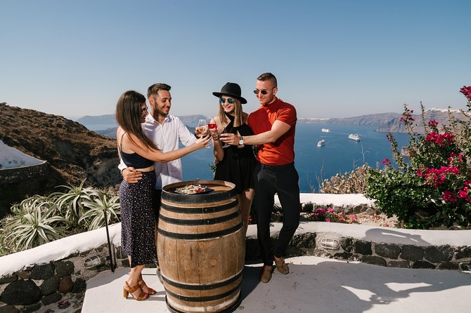 Wine Tour Santorini - Stop 3: Venetsanos Winery and the Caldera View Payoff