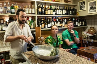 Winner 2025 Florence Sunset Food & Wine Tour by Eating Europe - DiVin Boccone and Florence’s wine-window culture in a XII-century setting