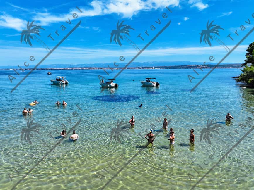 Zadar: 3 Island Speedboat Tour with Wine and Snorkeling - Kostanj Bay break: snorkeling gear + that 40-minute swim window
