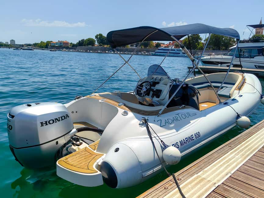 Zadar: Guided Speedboat Tour with Food, Oil & Wine Tasting - Speedboat Time: Fun Transport That Also Protects Your Comfort