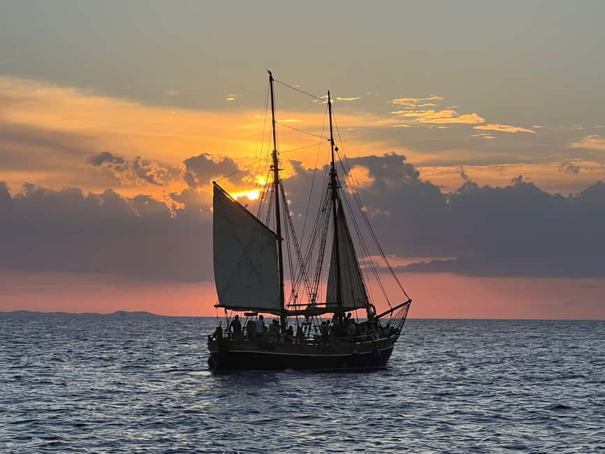Zadar: Sunset Cruise on Traditional Boat with Wine - Boarding the Branimir: Old-World Boat Energy
