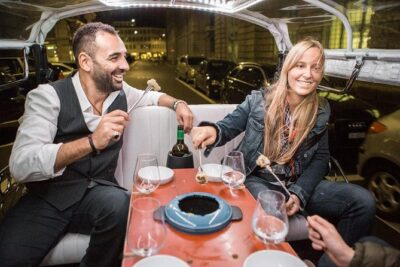 Zurich eTukTuk Private Tour - with Cheese Fondue and Wine - Your tight loop: Bahnhofstrasse, river views, and Old Town corners